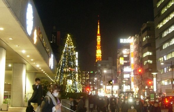 東京タワーのある夜景
